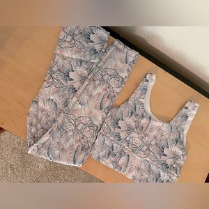 DYI matching leggings and bra set